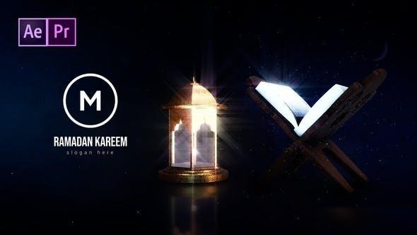Videohive Ramadan Logo Reveal 44118415 Logo Stings template preview