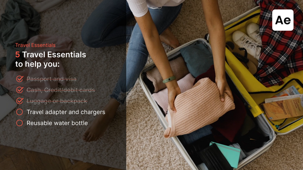 Videohive Checklist Titles template preview