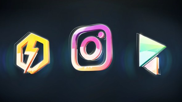 Videohive Dark Light Optical Logo Logo Stings template preview