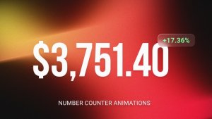Videohive Number Counter Animations Infographics template preview