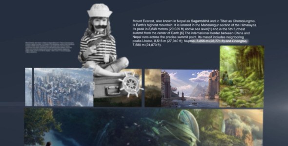 Videohive Adventure World Video Displays template preview