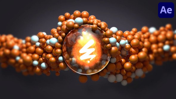 Videohive Abstract Sphere Logo for After Effects Logo Stings template preview