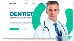 Videohive Dental Clinic Slideshow Openers template preview