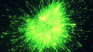 Videohive Particle Burst Logo Logo Stings template preview