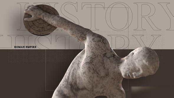 Videohive History Talks Podcast Openers template preview