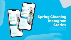 Videohive Spring Cleaning Instagram Stories Openers template preview