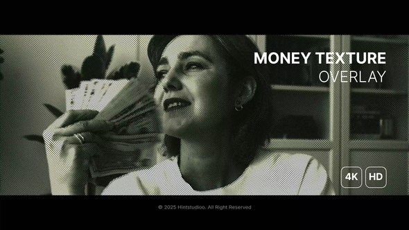 Videohive Money Texture Overlay 60456791 Elements template preview