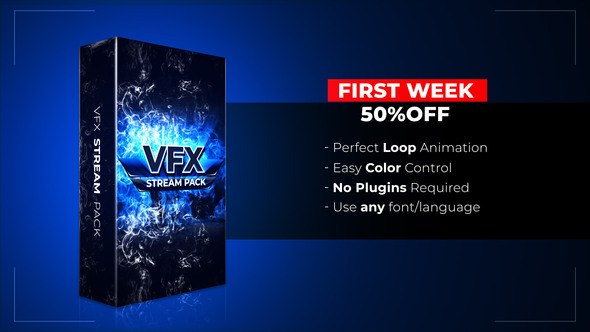 Videohive VFX Stream Pack Broadcast-packages template preview