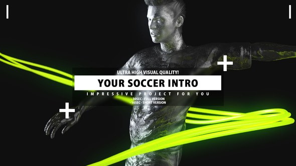Videohive Your Soccer Intro Openers template preview