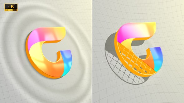 Videohive Deep Wave Logo Reveal Logo Stings template preview