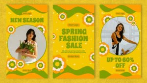 Videohive Spring Sales | Instagram Product Promo template preview