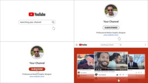 Videohive Youtube Promotion 45274462 Elements template preview