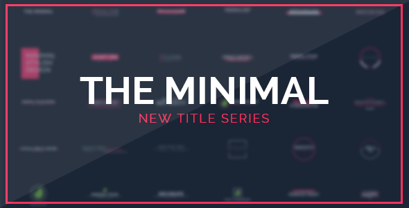 The Minimal Video Displays template preview