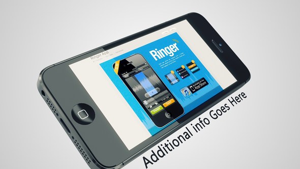 Videohive Phone 5 Promo Openers template preview