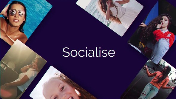 Videohive Socialise Openers template preview