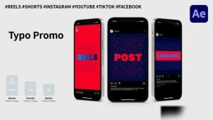 Videohive Typo Promo | Reels / Shorts / Tik Tok Openers template preview