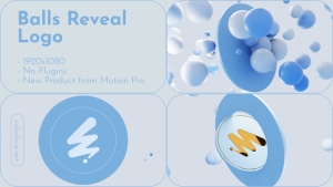 Videohive Balls Reveal Logo Logo Stings template preview
