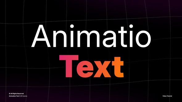 Videohive Animation Text 8.0 | After Effects Titles template preview