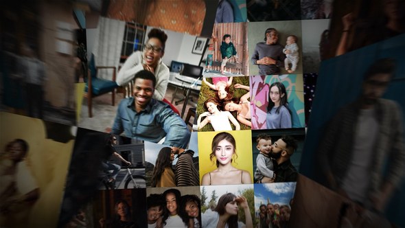 Videohive Folding Photo Logo Reveal Openers template preview