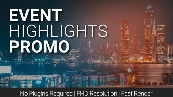 Videohive Event Highlights Promo Openers template preview