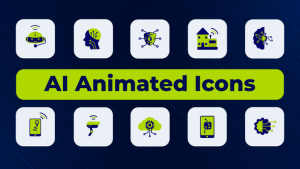 Videohive AI Animated Icons Elements template preview
