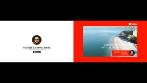 Youtube Promo V3 Premiere Pro template preview