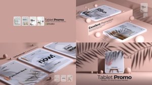 Videohive Tablet Mockup 44536572 Product Promo template preview