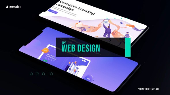 Videohive App Web Mockup Promo 44157666 Product Promo template preview
