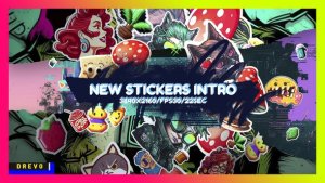 Videohive New Stickers Intro Broadcast-packages template preview
