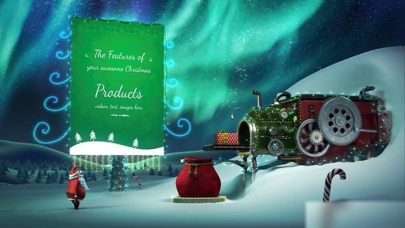 Videohive Santa - Christmas Magic 6 Openers template preview