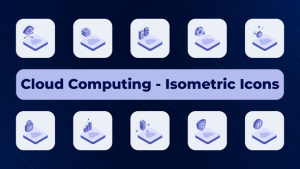 Videohive Cloud Computing - Isometric Icons Elements template preview