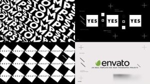Videohive Typo Stomp Opener Openers template preview