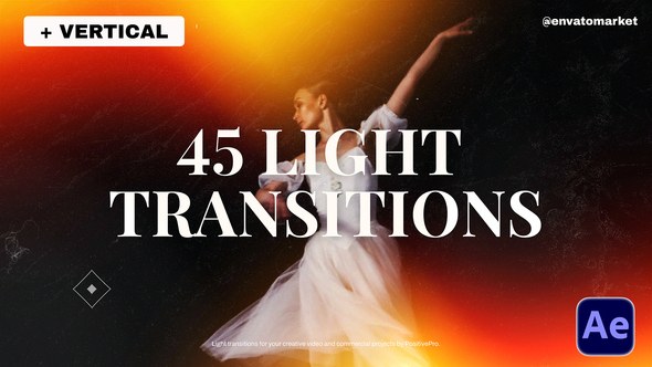 Videohive Light Transitions 57019228 Elements template preview