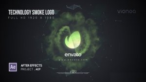 Videohive Technology Smoke Logo Openers template preview