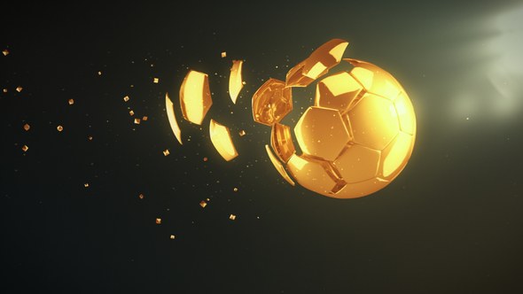 Videohive Soccer Ball Logo Reveal Logo Stings template preview