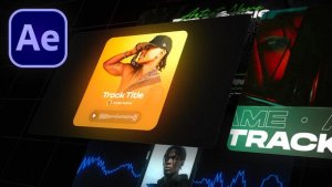 Videohive YouTube audio visualizer template pack for After Effects - Hype Product Promo template preview
