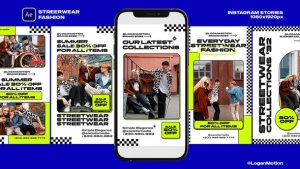 Videohive Streerwear Fashion Broadcast-packages template preview