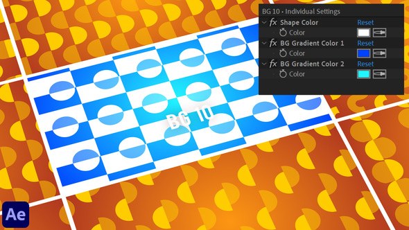 Videohive Shy Circles - Abstract Background Loops Elements template preview
