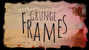 Grunge Frames Elements template preview