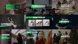 Videohive Typography Titles | AE 49987146 Titles template preview