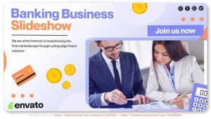 Videohive Banking Business Slideshow Openers template preview