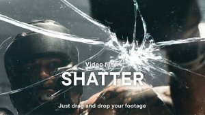 Videohive Shattered Glass Video Effect Template Video Displays template preview