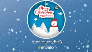 Christmas Opener Video Displays template preview
