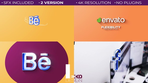 Videohive 3D Logo Intro 23015154 Logo Stings template preview