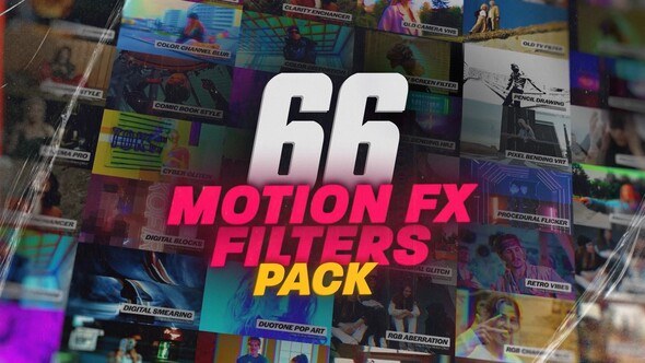Videohive Motion Effect Filters Pack For After Effects Ramadan template preview