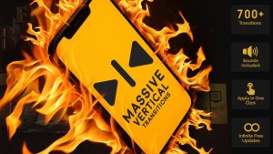 Videohive Massive Vertical Transitions Elements template preview
