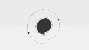 Videohive Logo shape black&white Logo Stings template preview