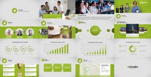 Corporate Video Package Video Displays template preview