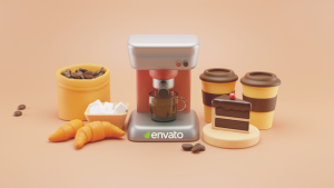 Videohive Coffee Shop Logo Logo Stings template preview