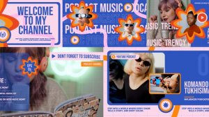 Videohive Youtube Intro 57825707 Video Displays template preview